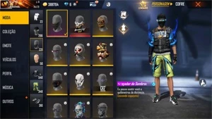 4anos d conta/level78/29passes/rara/gemada - Free Fire