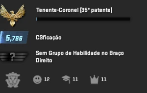 Cs2 - Conta Prime - 2K De Hrs - Premier Ativo - 4 Anos - Counter Strike