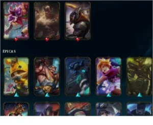 Conta lol 54 skins 104 champs - League of Legends