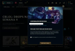 Conta Platina 3 com 35 Champs e 5 Skins + 20 Fragmentos - League of Legends LOL
