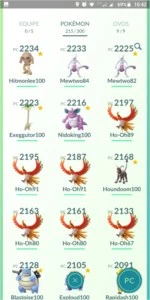 CONTA POKÉMON GO LV 38.9 INSTINCT - ULTRA RARA SUPREMA 100%