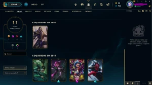 Conta platina lol com lux elementalista - League of Legends
