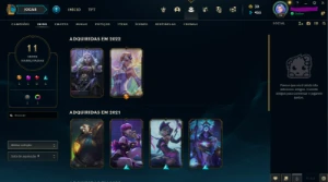 Conta platina lol com lux elementalista - League of Legends