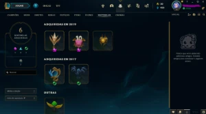 Conta platina lol com lux elementalista - League of Legends