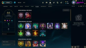 Conta platina lol com lux elementalista - League of Legends