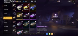Conta Freefire Super Gemada - Free Fire
