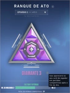CONTA VALORANT DIAMANTE 3 + 2 SKINS ION E 1 SAQUEADORA