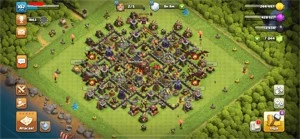 Clash of Clans CV9 Semi Full 6800 Gemas