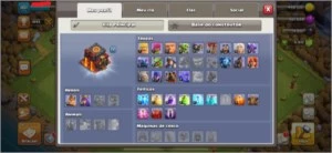 Clash of Clans CV9 Semi Full 6800 Gemas