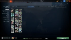 Vendo conta com varios exclusivos - DOTA 2
