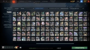 Vendo conta com varios exclusivos - DOTA 2