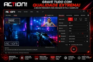 Action Game Recorder + Suporte de instalação e ativação - Outros