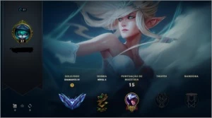 Conta d4 60% wr com mmr alto ganhando muito pdl. - League of Legends LOL