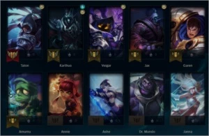 Conta d4 60% wr com mmr alto ganhando muito pdl. - League of Legends LOL