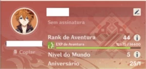 ✨ GENSHIN IMPACT CONTA COM CHILDE + MONA + KEQING AR44 ✨ - Grand Fantasia GF