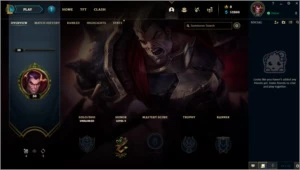 CONTA SMURF LEAGUE OF LEGENDS UNRANKED LOL