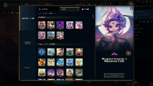 CONTA RIOT - Skins raras, muitas bordas, MMR Mestre - League of Legends LOL