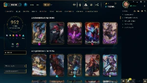 CONTA RIOT - Skins raras, muitas bordas, MMR Mestre - League of Legends LOL