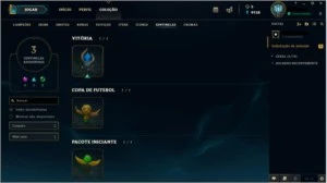 Conta League of Legends LOL