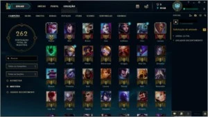 Conta League of Legends LOL