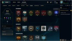 Conta League of Legends LOL