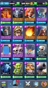 VENDO CONTA CLASH ROYALE + CLASH OF CLANS