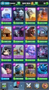 VENDO CONTA CLASH ROYALE + CLASH OF CLANS