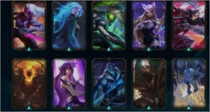 Conta lol platina 4/ Platina 2 flex 38 skins/ 58 champions - League of Legends