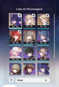 Conta Honkai Star Rail, Seele c1, Yanqing, himeko etc… - Outros