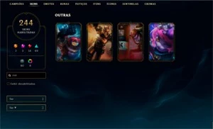 Conta lol de 2012 - League of Legends
