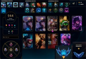 Conta lol de 2012 - League of Legends