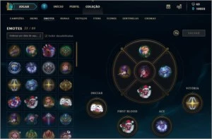 CONTA LOL TOP LEVEL - League of Legends