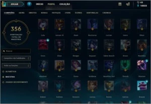 CONTA LOL TOP LEVEL - League of Legends