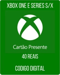 GIFT CARD XBOX/ONE R$40 - Gift Cards
