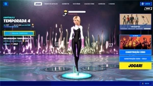 Vendo Conta de Fortnite com 29 Skins + Passe + 1600 VBUCKS