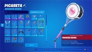 Vendo Conta de Fortnite com 29 Skins + Passe + 1600 VBUCKS