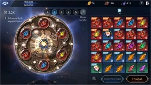 Conta MIR4 - Guerreiro LVL 90 - 127k Power - Servidor SA