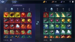 Conta MIR4 - Guerreiro LVL 90 - 127k Power - Servidor SA