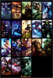 Acc Gold 1 81 Champs - League of Legends LOL