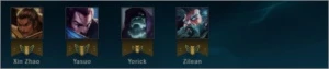 Acc Gold 1 81 Champs - League of Legends LOL
