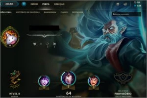 conta lvl 30 - League of Legends LOL