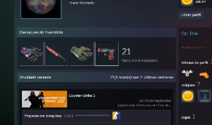 Conta Cs Com Trade Ban Avaliada Em 5K - Counter Strike