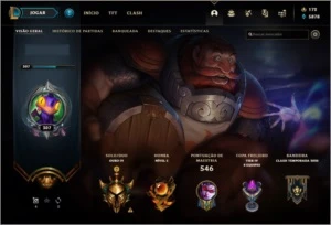 Conta LOL Gold 4 - League of Legends