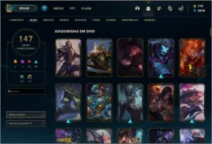 Conta LOL Gold 4 - League of Legends