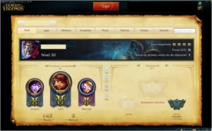 CONTA DE LOL UNRANKED+41 CAMPEÕES+10 SKINS - League of Legends