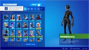 Conta de fortnite, salve o mundo, 161 skins.
