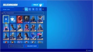 Conta de fortnite, salve o mundo, 161 skins.