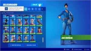 Conta de fortnite, salve o mundo, 161 skins.