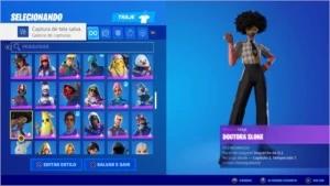 Conta de fortnite, salve o mundo, 161 skins.