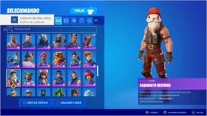 Conta de fortnite, salve o mundo, 161 skins.
